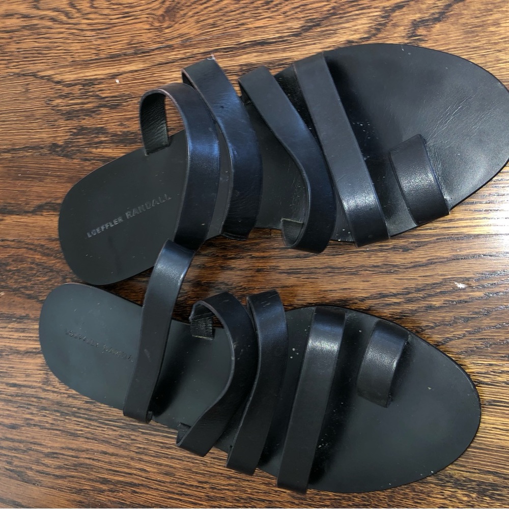 Loeffler Randall Bryce vachetta leather sandal 10.5 - Picture 7 of 9